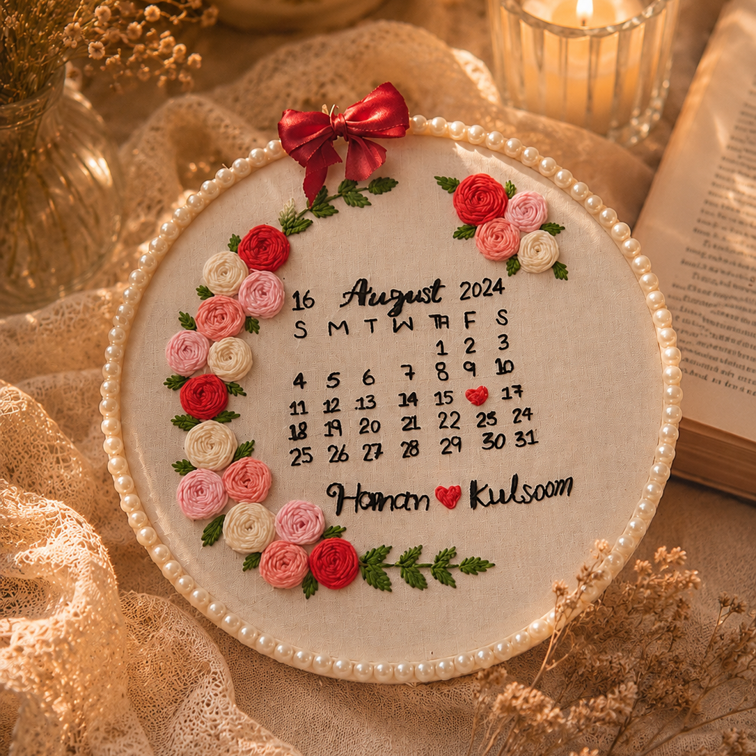 embroidery hoop gift