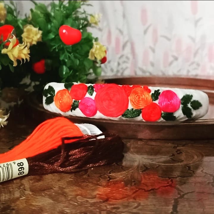 embroidery hair band
