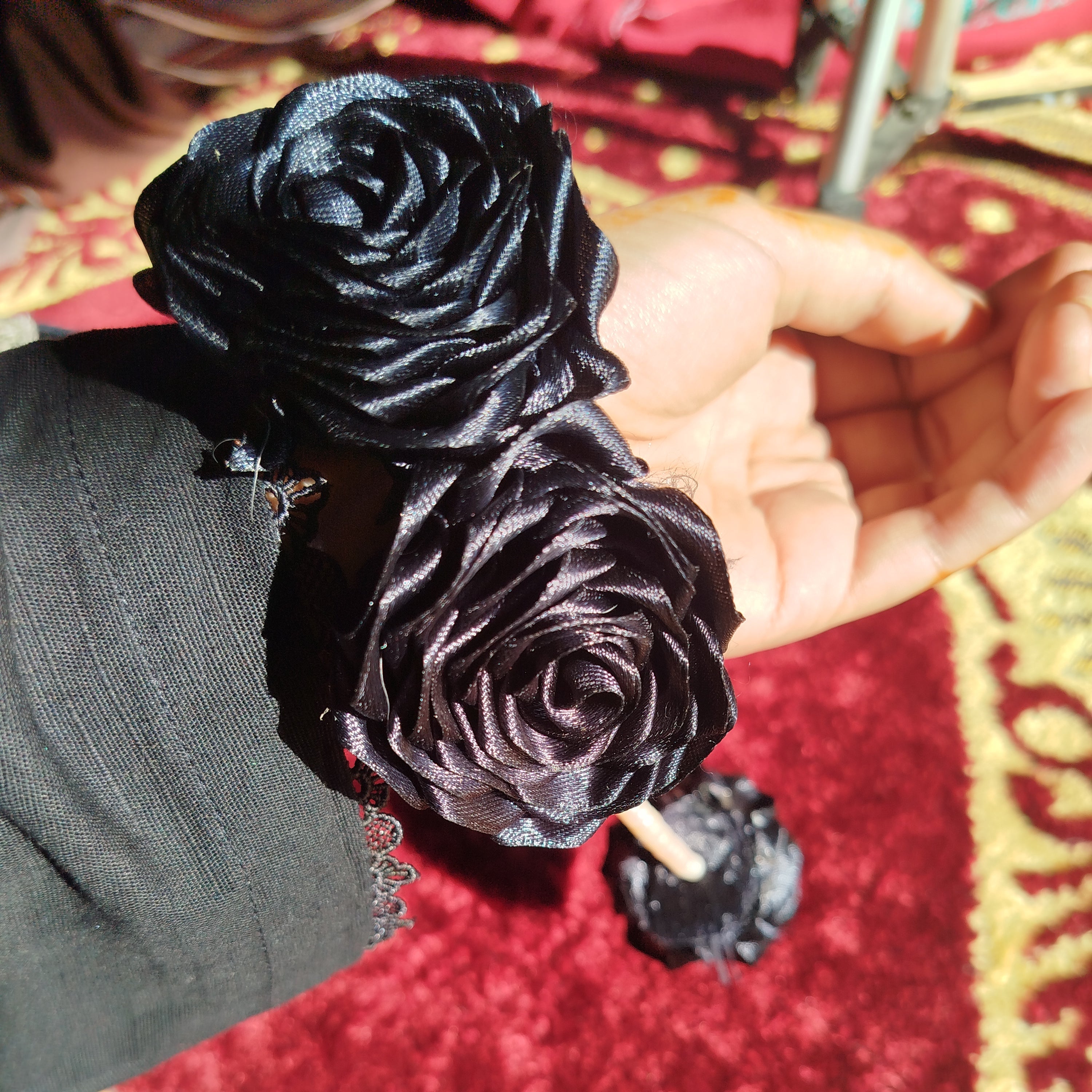 black gujry with larai