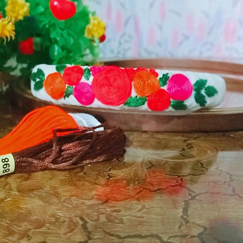 embroidery hair band