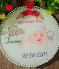 New baby wellcome embroidery hoop
