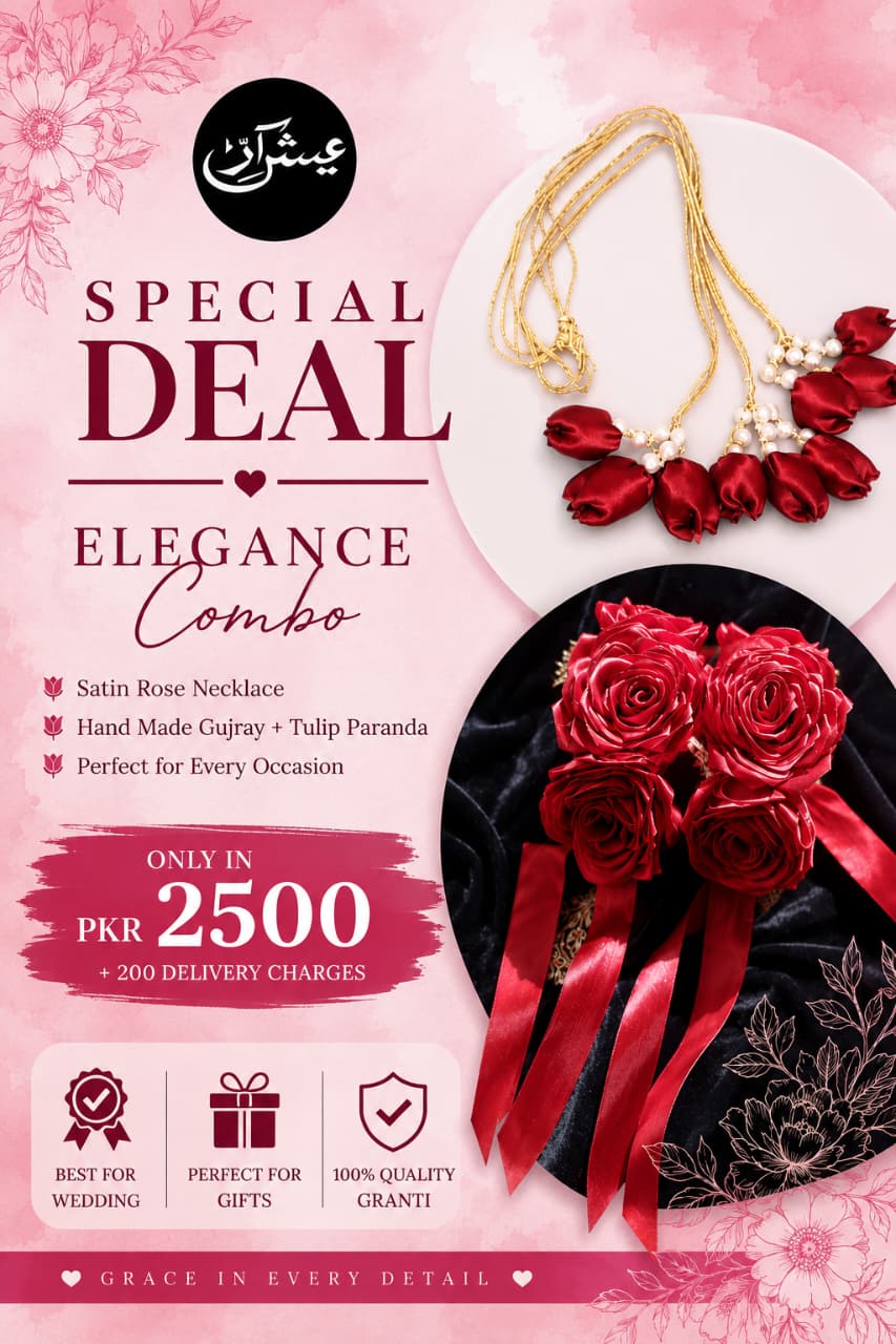 handmade gujry+tulip paranda deal